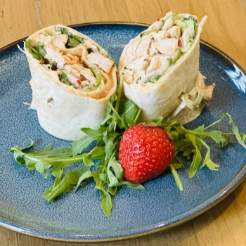 Mini tortille z kurczakiem